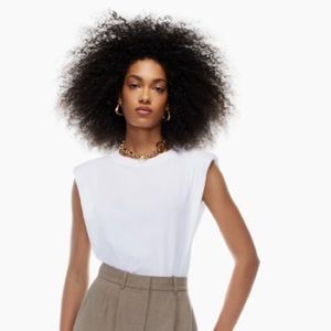 3/$20 Aritzia Babaton Shoulder Pad Tank